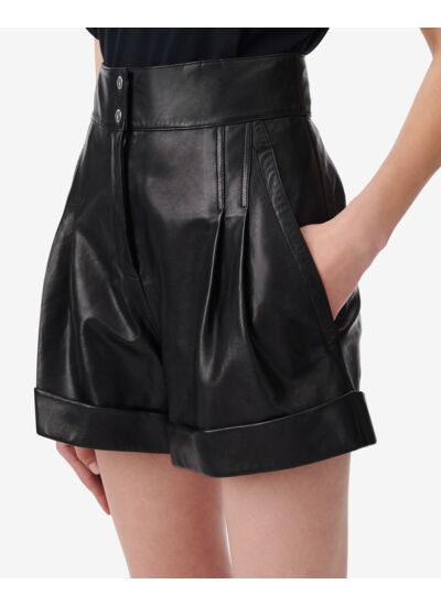 Short En Cuir Gomo