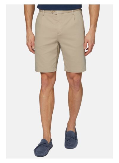 Bermuda En Coton Tencel Extensible