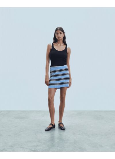 Jupe Mini Rayée