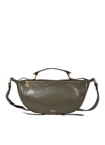 ORIGAMI DE LANCEL - SAC PORTE CROISE ZIPPE M - Kaki Fonce