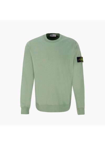 Stone Island Pull Crewneck Vert clair