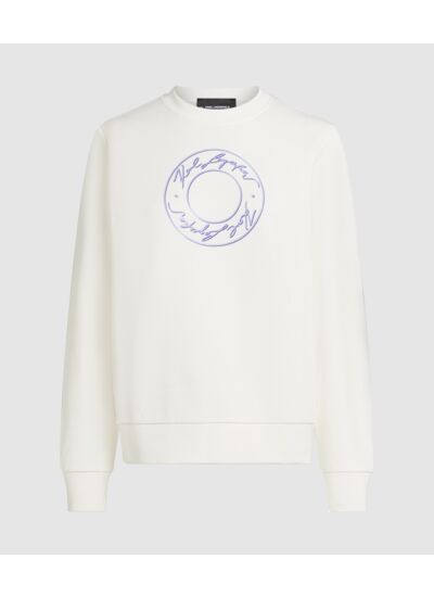 BIG LUNA PRINT SWEATSHIRT