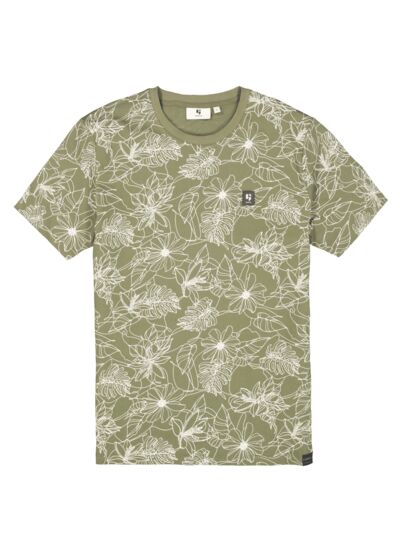 Men T-shirt Green