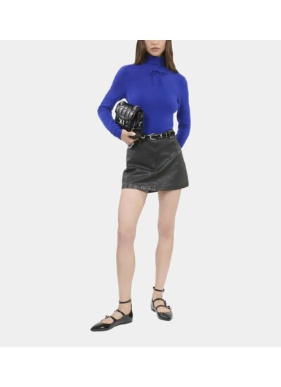 Pull En Cachemire Bleu Électrique Femme