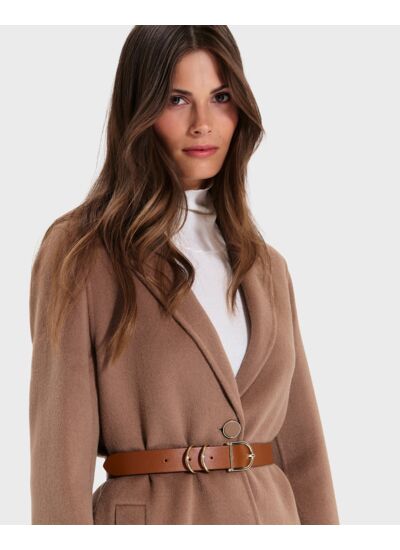Ceinture Clelia Cognac en cuir