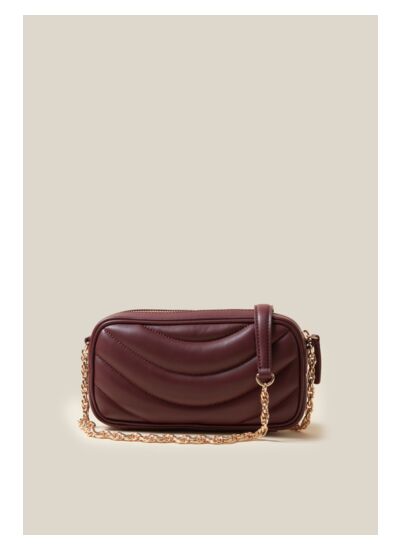 Sac Alba cuir matelassé chaîne