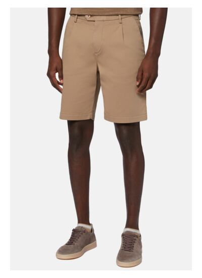 Bermuda En Coton Tencel Extensible