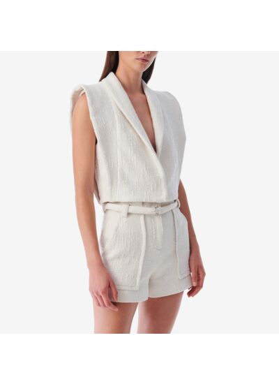 Veste Sans Manche En Tweed Vilnia