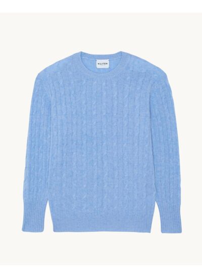 Pull Tomi Pull cachemire col rond torsadé