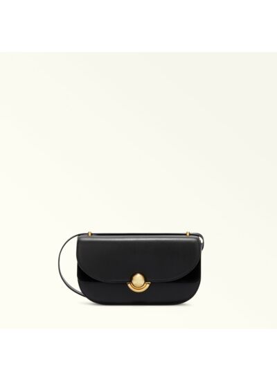 FURLA SFERA S SHOULDER BAG - VITELLO ROMA+SUEDE