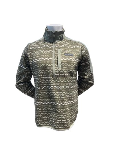 M FOX GLACIER FS PRINTED HALF ZIP  Vert