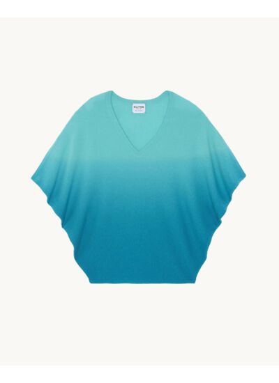 Top Wabibi Top Sans Manche Col V Cachemire Oversize, 2 fils