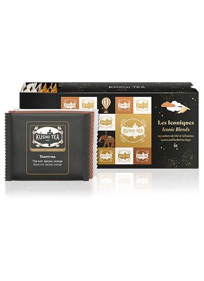 Les Iconiques bio - Etui carton 24 sachets enveloppés Noël 2025 51gr