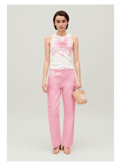 Jean Pierre droit cargo rose