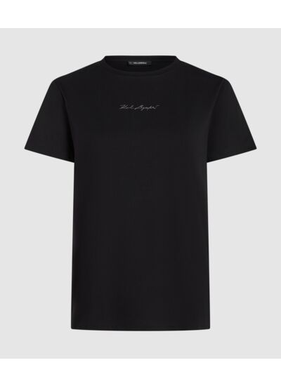 SILVER SIGNATURE T-SHIRT