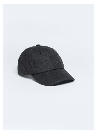 Casquette en laine mélangée