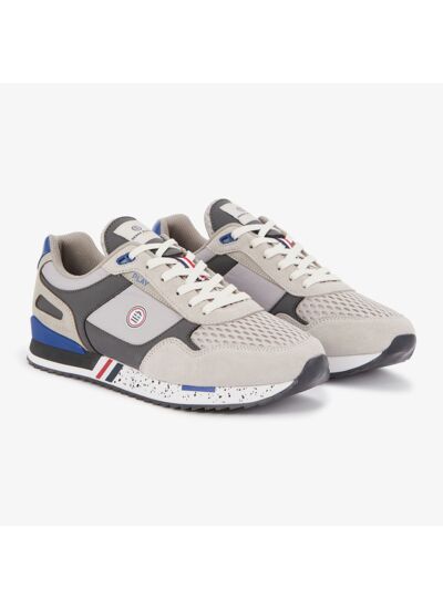 Sneaker Chamonix bicolore gris souris