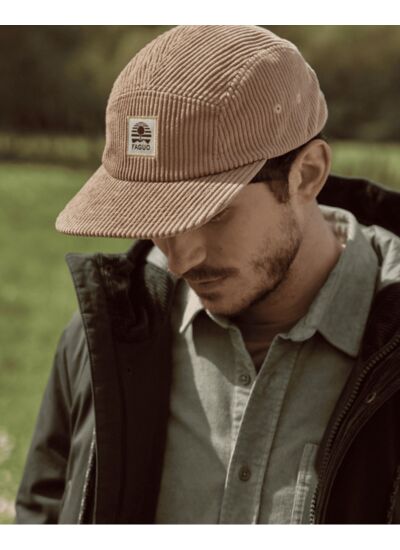 Casquette beige clair