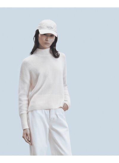 Pull Col Montant Oversize
