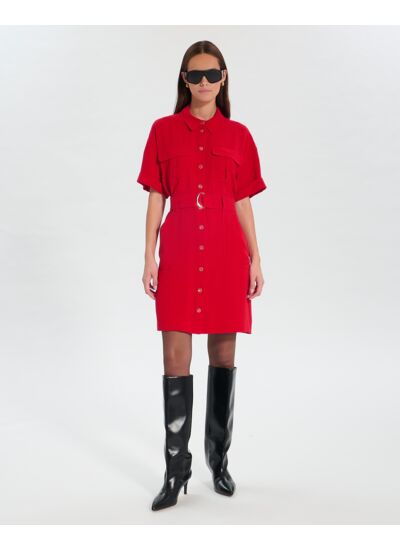 Robe Royo Rouge en Polyester