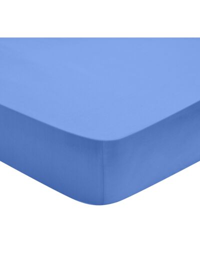 Drap Housse Influence Percale Lazuli
