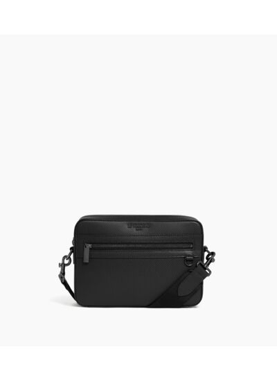 Petite sacoche Emile en cuir signature T